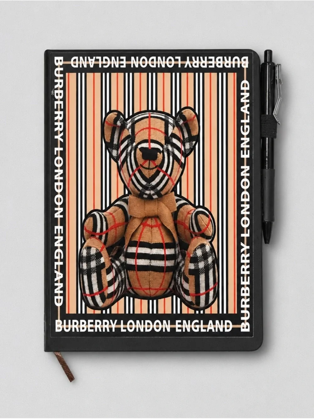 HANDMADE FASHION UV/DTF A5 Notebook With Pen